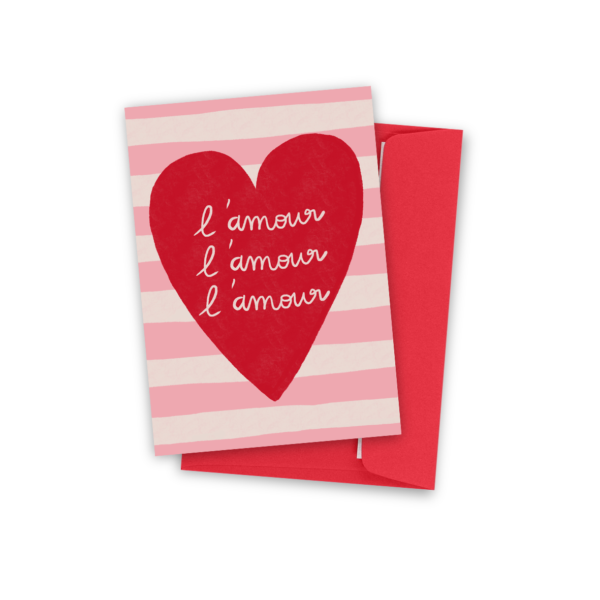 Carte . L'amour