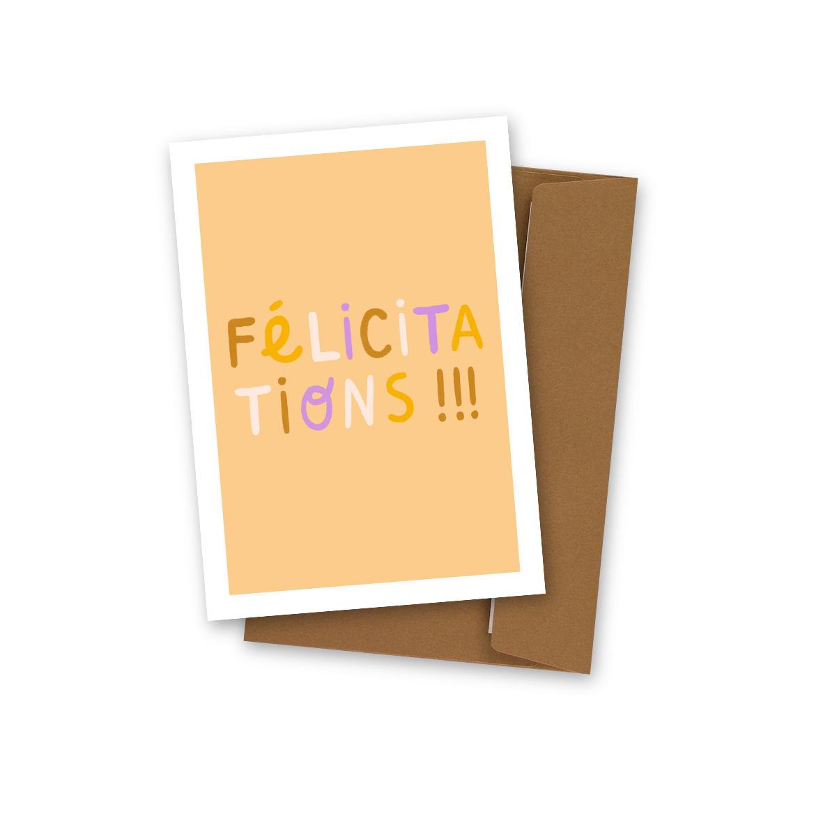 Félicitations (A6) * Lot de 10 cartes