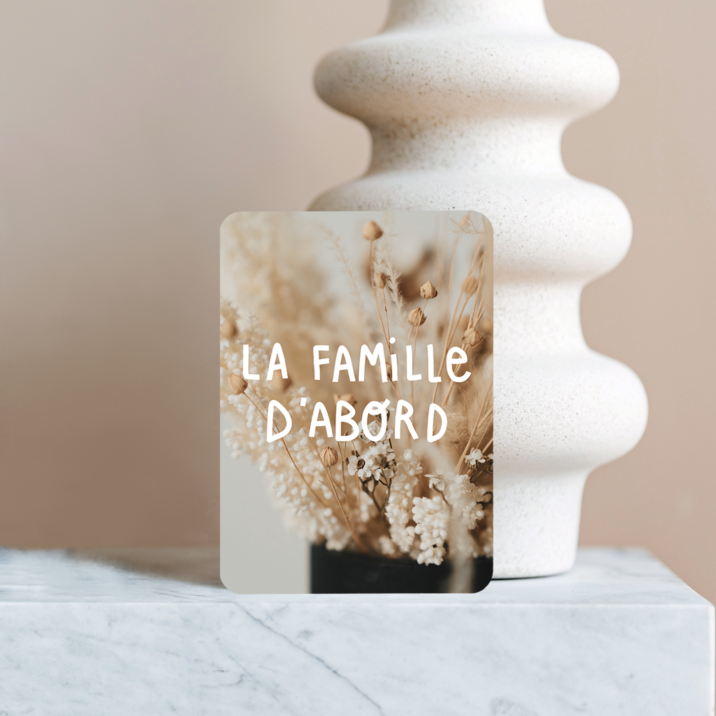 La famille d'abord (A6) * Lot de 10 cartes